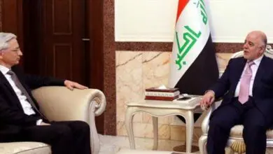 السفير الفرنسي يؤكد للعبادي التزام بلاده تجاه العراق لمكافحة داعش