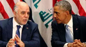 اوباما یلتقي العبادي في واشنطن وتسلیح الجیش العراقي لم يحسم بعدsadgsdg 655x360