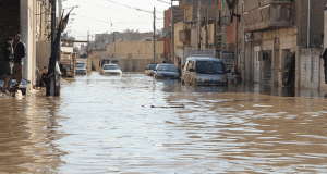 امطار بغداد تظهر عيوب المجاري