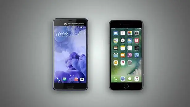 مقارنة بين الهاتفين HTC U Ultra و آيفون 7 بلس
