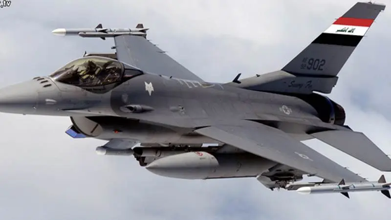 الأمريكان وضعوا جهاز تعقب بطائرات أف 16 مرتبط بقاعدة جوية في الكويت