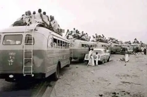 قوافل الحجاج العراقيين عام 1956