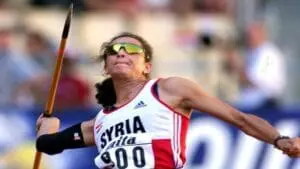 غادة شعاع أسطورة الرياضة السورية