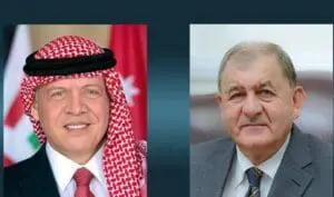 الرئيس العراقي يتلقى تهاني الملك عبدالله