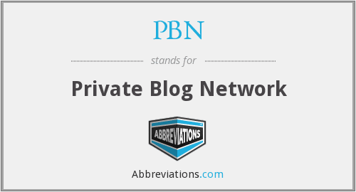 ماذا تعني لك PBN Private Blog Network