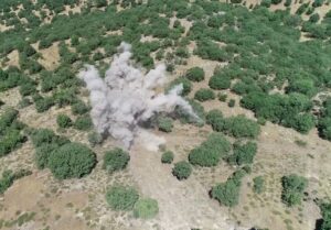 قصف صاروخي يستهدف مقر حزب كوردي معارض في السليمانية