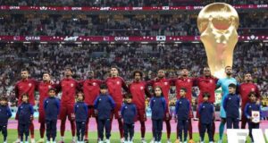 لاعبي قطر بعد الخسارة أمام الإكوادور