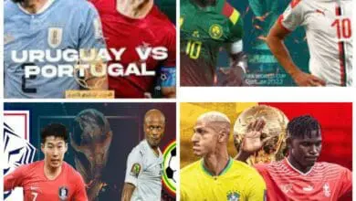 مونديال قطر الكاميرون وصربيا و غانا وكوريا الجنوبية والبرازيل وسويسرا والبرتغال وأوروجواي
