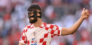 Why do football players wear face masks During The World Cup