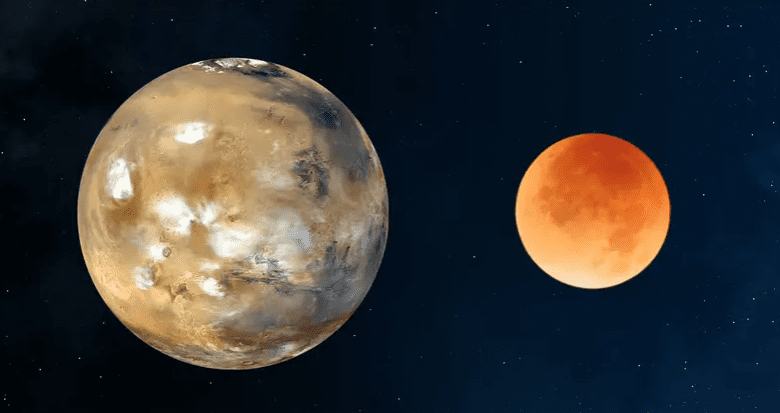 ظاهرة فلكية مميزة غدا المريخ يختفي تماما