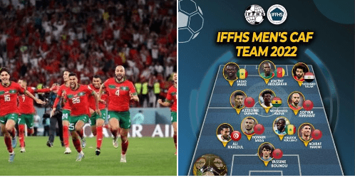 سيطرة مغربية على التشكيلة المثالية للاعبين الأفارقة لسنة 2022