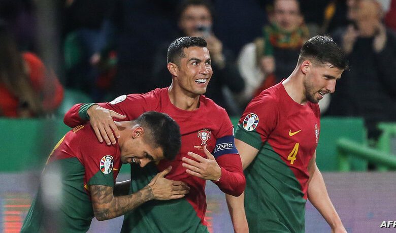 فوز البرتغال ورقم قياسي يسجله كريستيانو رونالدو