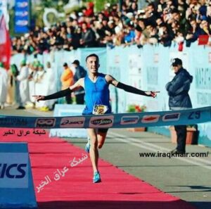 العداء المغربي هشام أمغار يحطم الرقم القياسي العربي لسباق 10 كلم على الطريق