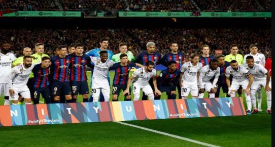 شاهد مباشر مباراة برشلونة وريال مدريد في نصف نهائي كأس ملك إسبانيا