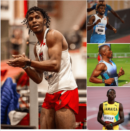 قائمة أفضل الأزمنة المسجلة في سباق 100 متر رجال في عام 2023