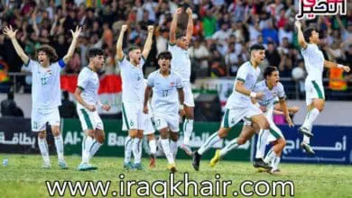 الأولمبي العراقي بطلا لغرب اسيا بكرة القدم