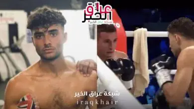 الملاكم اليمني آدم نسيم حميد الفائز بأول نزال عالمي
