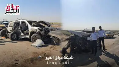 حادث سير يودي بحياة عائلة وزير النفط العراقي