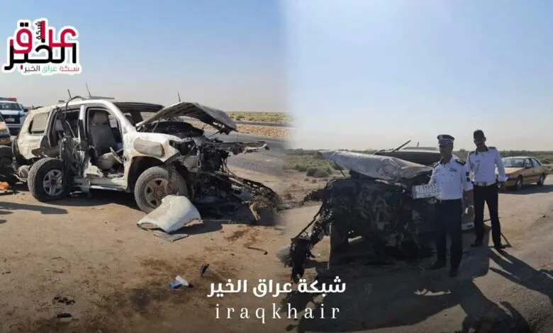 حادث سير يودي بحياة عائلة وزير النفط العراقي
