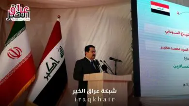 تفاصيل مشروع الربط السككي بين العراق وايران