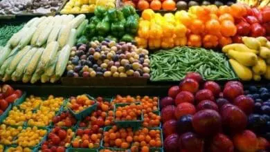 أسعار الخضروات والفاكهة سوق العبور للجملة اليوم