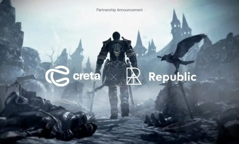 تم تشكيل شراكة استراتيجية بين Creta وRepublic لتحقيق ثورة في مجال Web3 وألعاب العوالم الافتراضية Metaverse