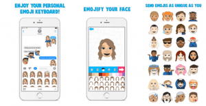 تطبيق مولد الرموز التعبيرية Emojify على iOS