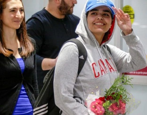 كندا تمنح حق اللجوء للهاربة السعودية رهف القنون