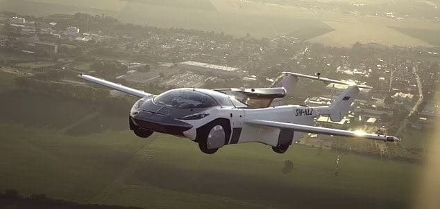 بالصور Air Car سيارة تتحول إلى طائرة خلال 3 دقائق