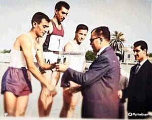 سامي الشيخلي صاحب أول رقم قياسي عراقي وعربي في ال 100م