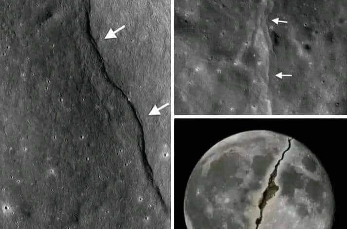 جدلاً واسعاً على وسائل التواصل الاجتماعي هل إنشق القمر ناسا تجيب