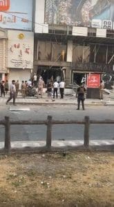 تفجير يستهدف ماكسي مول زيونة في بغداد