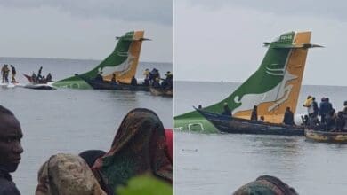 مازال البحث مستمراً عن ناجين من تحطم طائرة في بحيرة فكتوريا بتنزانيا