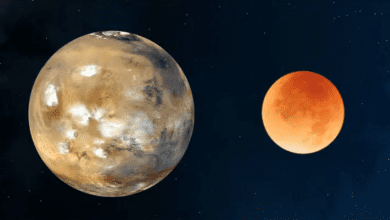 ظاهرة فلكية مميزة غدا المريخ يختفي تماما