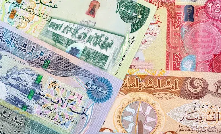 سعر صرف دينار عراقي مقابل الدولار في بغداد وأربيل