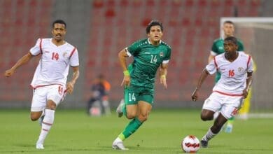 الأولمبي العراقي يفوز على عمان 1-0 بطولة الدوحة الدولية