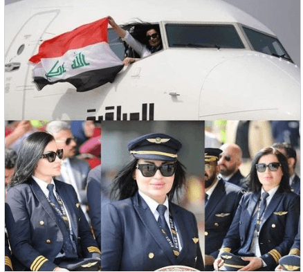 من واشنطن إلى بغداد الكابتن رزين محمد تقود الرحلة