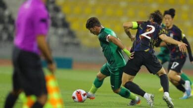 ملخص مباراة العراق و كوريا الجنوبية - بطولة الدوحة الدولية تحت 23