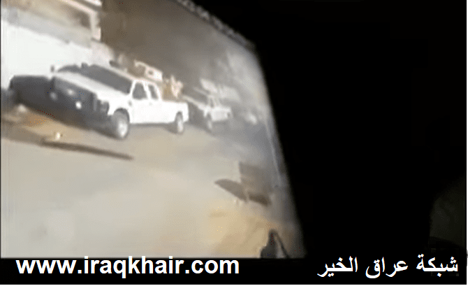 شاهد لحظة هروب المدان سعد كمبش من احد مراكز الشرطة في بغداد