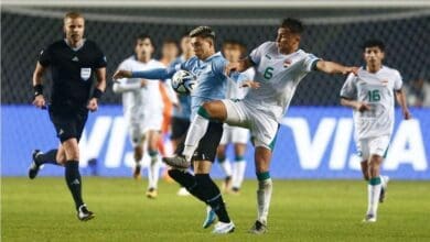 خسارة منتخب العراق أمام أوروغواي (4-0) مونديال الشباب كاسياس يعلق وعماد يعتذر