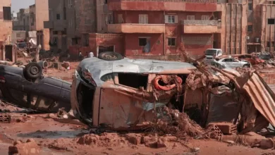 حصيلة رسمية لقتلى اعصار "دانيال" في ليبيا 20 ألف شخص