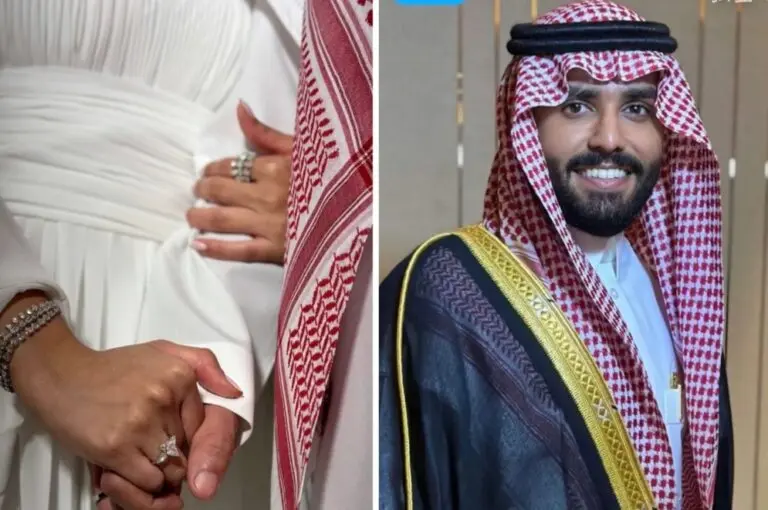 زواج أريج الأحمري من عبد الله الودعاني