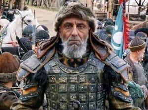 القائد المغولي تاج الدين نويان في مسلسل عثمان