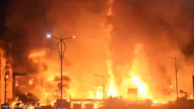 تفاصيل حريق أستوديو الأهرام بمحافظة الجيزة