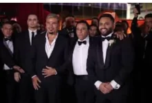 غناء عمرو دياب ومحمد فؤاد بحفل زفاف نجل الأخير