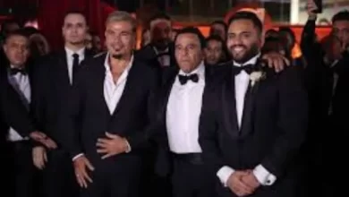 غناء عمرو دياب ومحمد فؤاد بحفل زفاف نجل الأخير