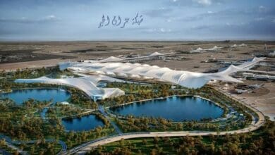 مطار آل مكتوم الجديد في دبي الاكبر في العالم